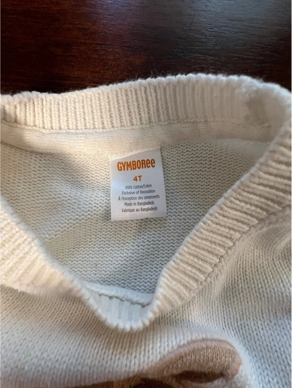 Gymboree Easter sweater bunny rabbit size 4T